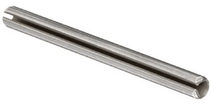 Slotted spring pin